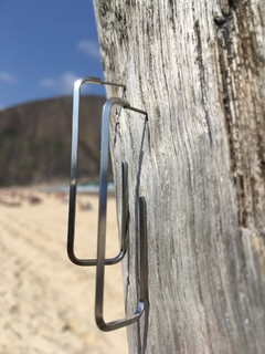 Argola Retangular G Aço Inox - comprar online