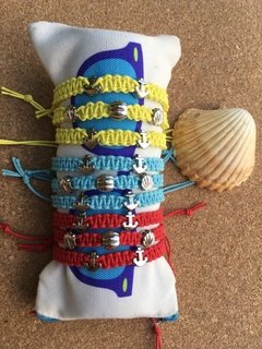 Trio de Pulseiras Conchas - Itacoa Biju - Loja online