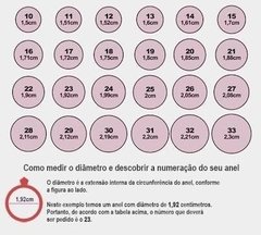 Anel Infinito com Zircônia em Prata - Itacoa Biju - Loja online