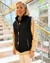 Imagen de Polo Vest in goatskin suede