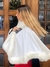 White cashmere & Groenland fox cape/ capa blanca en internet