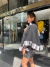 Chinchilla and cashmere cape
