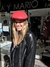 Beret leather or carpincho hat / Boina de cuero en internet