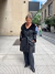 Scarlett long shearling coat - comprar online