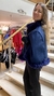 Capita reversible fox azul/ Blue fox reversible cape