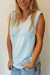 V neck Sleeveless / Chaleco cuello V - Silvia y Mario