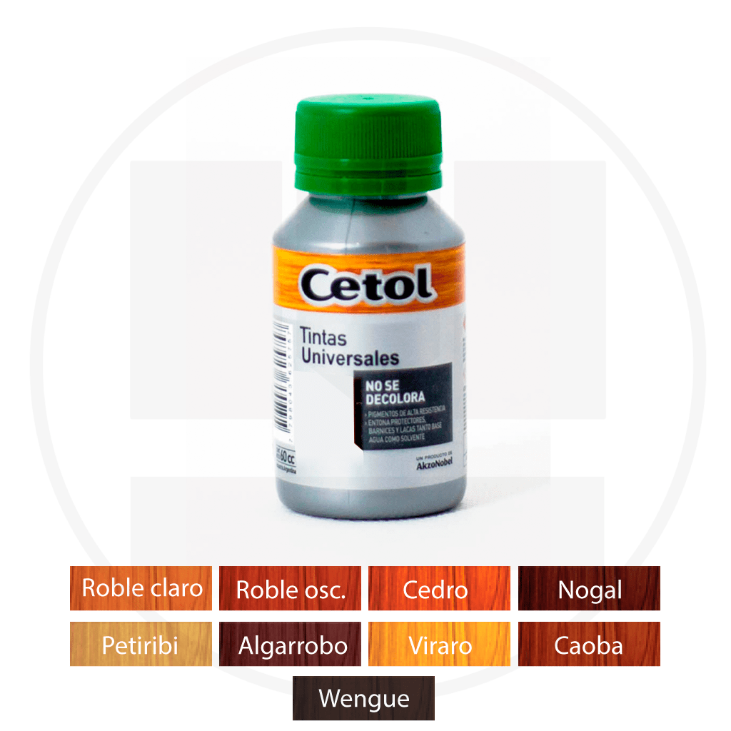 Tinta Color Cetol X 60 Cc Comprar En Mario Maderas 