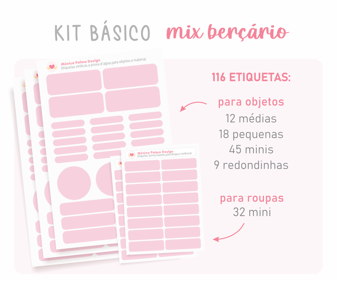 Kit Escolar Personalizado Panda