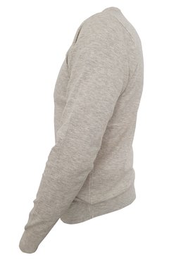 SWEATER LISO CUELLO REDONDO ALGODON COLOR GRIS - comprar online