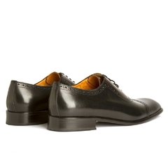 ZAPATO ACORDONADO PICADO COMBINADO - comprar online