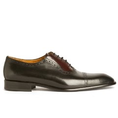 ZAPATO ACORDONADO PICADO COMBINADO en internet