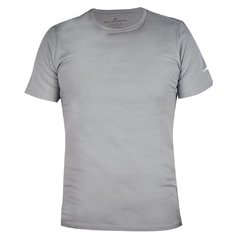 REMERA LISA CUELLO REDONDO COLOR GRIS