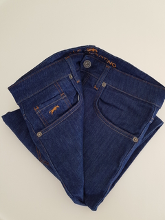 JEAN HOMBRE ESTATICO AZUL ALGODON /ELASTANO MOLD. SLIM - comprar online