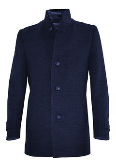 GABAN PAÑO CUELLO ALTO SLIM COLOR AZUL