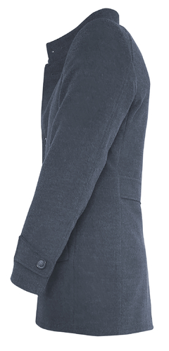 GABAN PAÑO CUELLO ALTO  SLIM COLOR GRIS CLARO - comprar online
