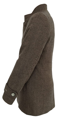 GABAN LANA ESPIGADO MARRON - comprar online