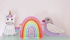 ARCOIRIS - en Madera y luces Led a Pilas - comprar online