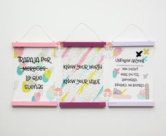 Set Walldecor - Marco Magnético A4 vertical + Lámina A4 - comprar online