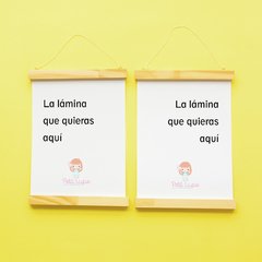 Set Walldecor - Marco Magnético A4 vertical + Lámina A4 en internet