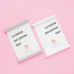 Set Walldecor - Marco Magnético A3 vertical + Lámina A3