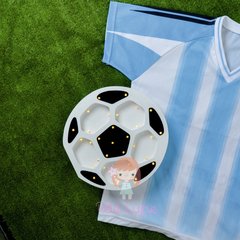 Pelota de Fútbol - en Madera y luces led a pilas - Petit Lupe