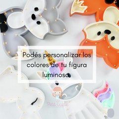 Petit Estrella - en Madera y luces led a pilas
