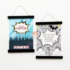 Set Walldecor - Marco Magnético A4 vertical + Lámina A4 - Petit Lupe