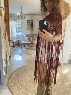 Poncho “ANDALUCÍA” - Telar de Campo