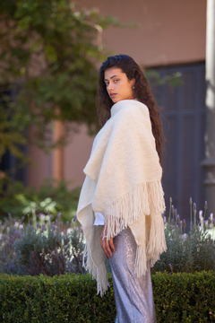 Ruana”SUR”Natural - tienda online