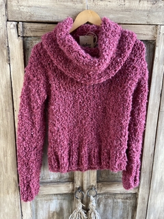 Sweater “BOUCLÉ” Frambuesa
