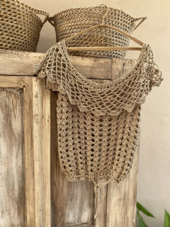 Top “PAISANITA” beige oscuro. - tienda online