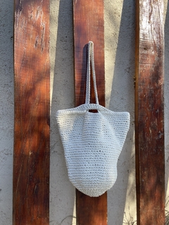 Bolso “Orígenes “color Natural. - Telar de Campo