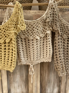 Imagen de Top “PAISANITA “beige claro.