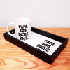 SET BANDEJA + TAZA PAPA