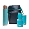 SET CONJUNTO DE MATE GRIS AQUA