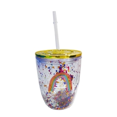VASO BAJO CON SORBETE Y GLITTER en internet