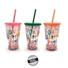 VASO PLASTICO CONFETTI HAPPY DAY