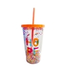 VASO CON SORBETE Y BOLITAS COLOR