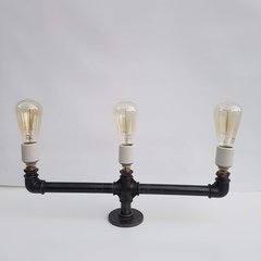 Aplique Triple Lampara Techo Linea Plommer - Tienda Industrial