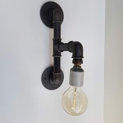 Aplique Pared Caño Plommer Iron Pipe Vintage en internet