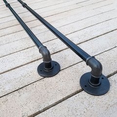 Barral Cortina Caño Hierro 1.5 Metros 3/4" - Tienda Industrial