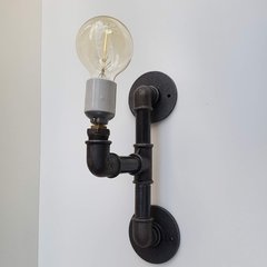 Aplique Pared Caño Plommer Iron Pipe Vintage - Tienda Industrial