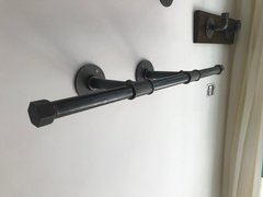 Perchero Pared Caño Vintage 1m 3/4 Pulgadas Hierro Reforzado - comprar online
