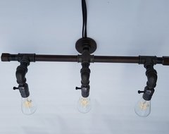 Aplique Pared Caño Plommer X 3 Porta Tienda Industrial - Tienda Industrial