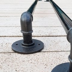 Barral Cortina Caño Hierro 2 Metros Plommer 3/4" - tienda online