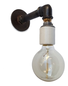 Aplique Lámpara Pared Caño 1/2" Plommer - Sin Lámpara - comprar online