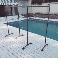 Perchero Vestidor Pie Doble Plommer Caño 3/4" - comprar online