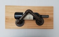 Portavino Pared Caño Plommer 1/2" Laca - Tienda Industrial - Tienda Industrial