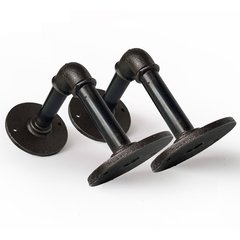 2 x Ménsulas Estante Caño 3/4" - Línea Plommer