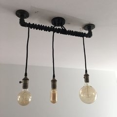 Barral Lampara Techo 3 Luces X 0.75 Metros Vintage en internet
